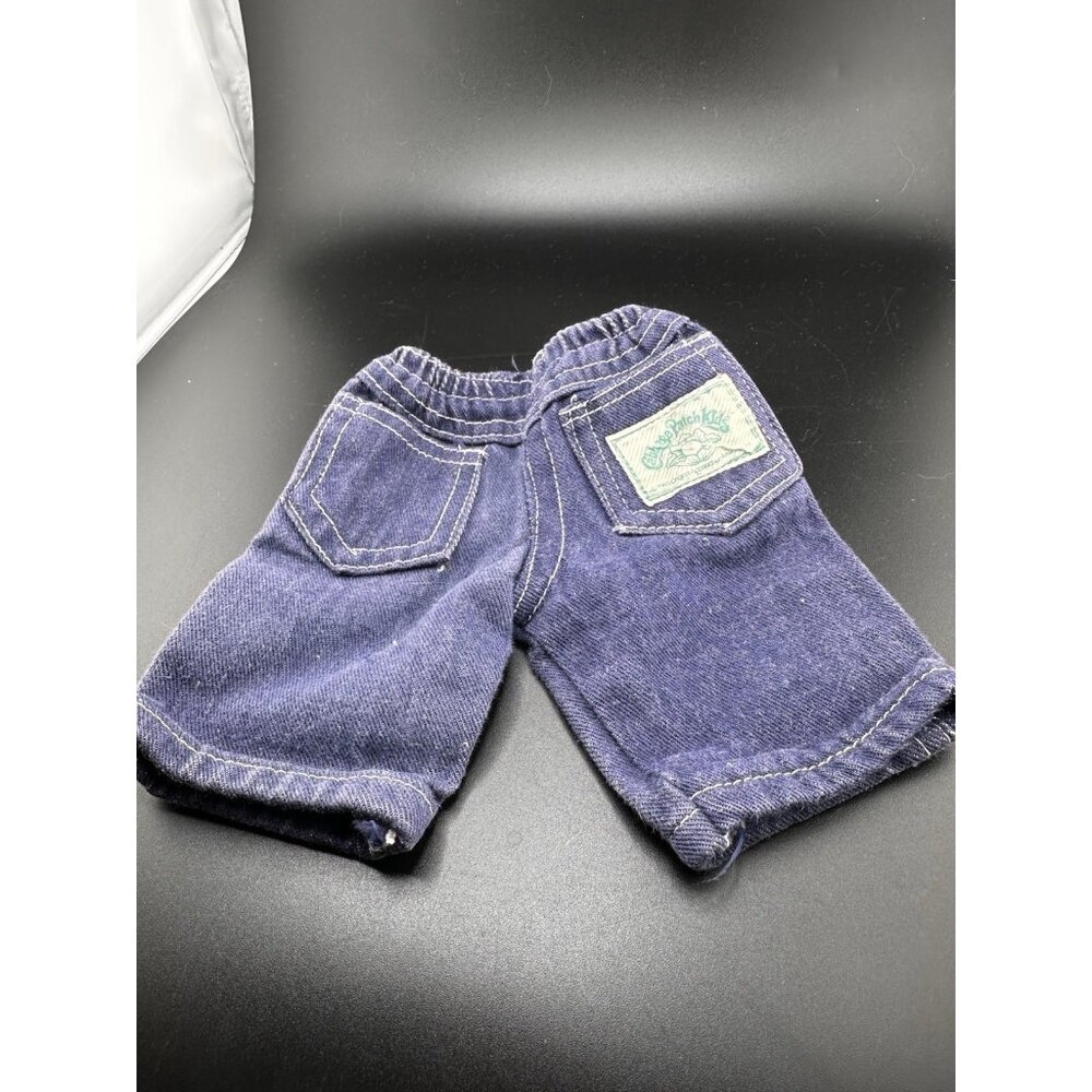 Vtg Cabbage Patch Kids Doll Clothes 1983 Denim Blue‎ Jeans Pants Coleco